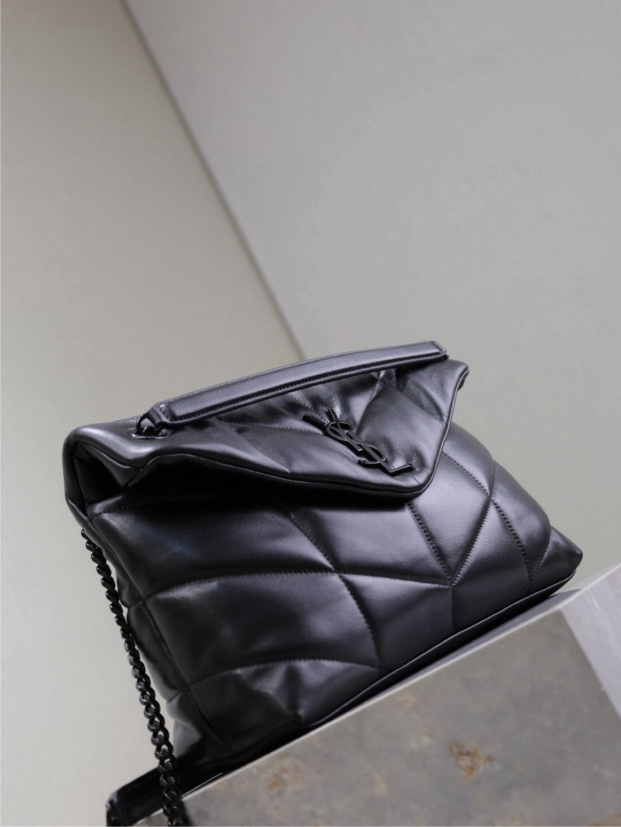 Saint Laurent Bags- Saint Laurent Loulou Medium Puffer Bag Elegant Everyday Designer Handbag
