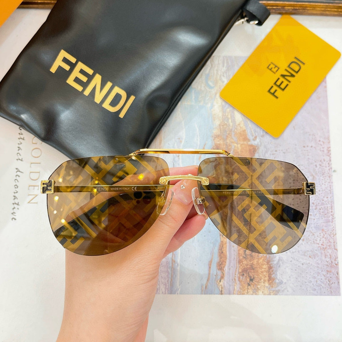 Sunglasses- Fen Sunglasses Premium Fashion Designer Sunglasses