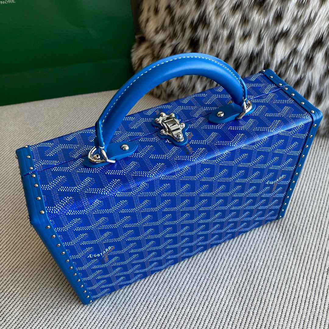 Bags- Goya Grand Hotel Trunk Bag Luxury Designer Leather Handbag
