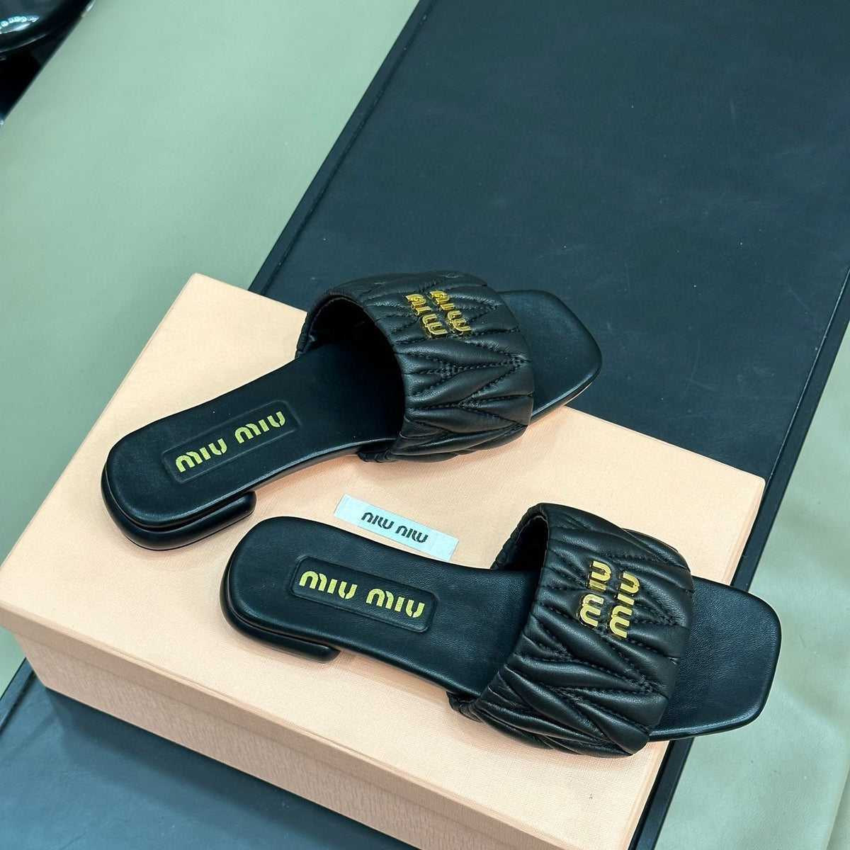 Shoes- Miu M Sandals Luxury Lifestyle Designer Footwear