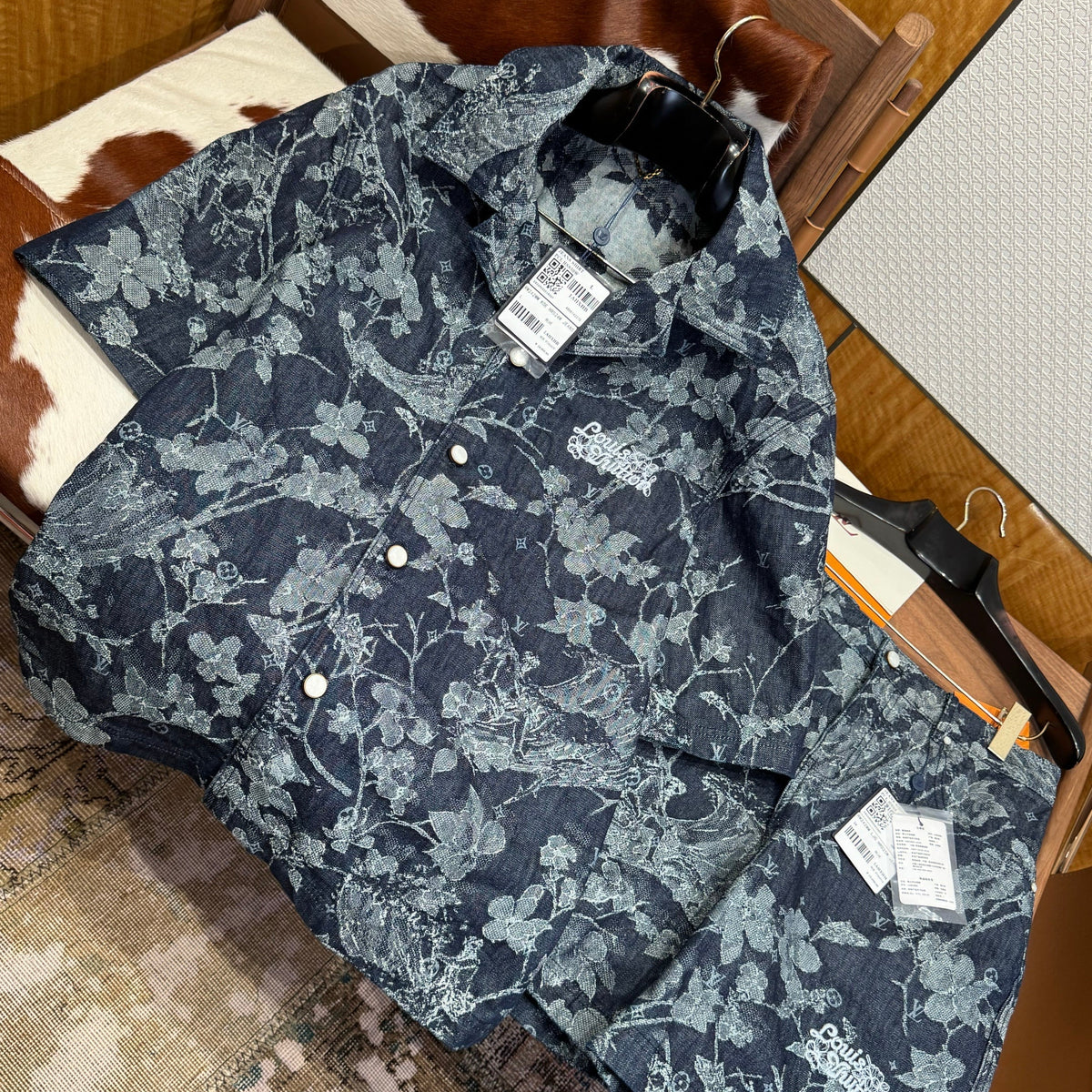 Louis Vuitton Jeans- Louis Vuitton Lou Denim Shorts Premium Designer Denim Jeans