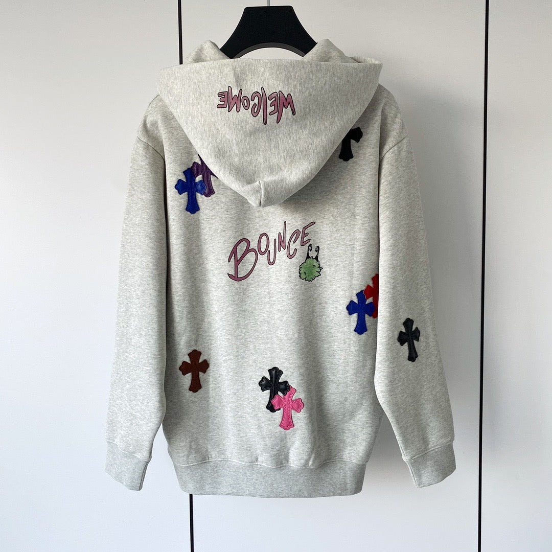 Hoodies- Chrome H Hoodie Premium Designer Casual Hoodie
