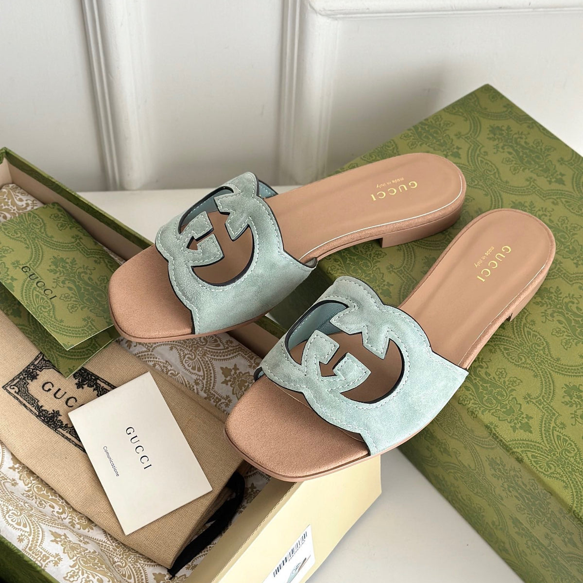 Gucci Shoes- Gucci Cut Out Sandals Comfortable Everyday Designer Shoes