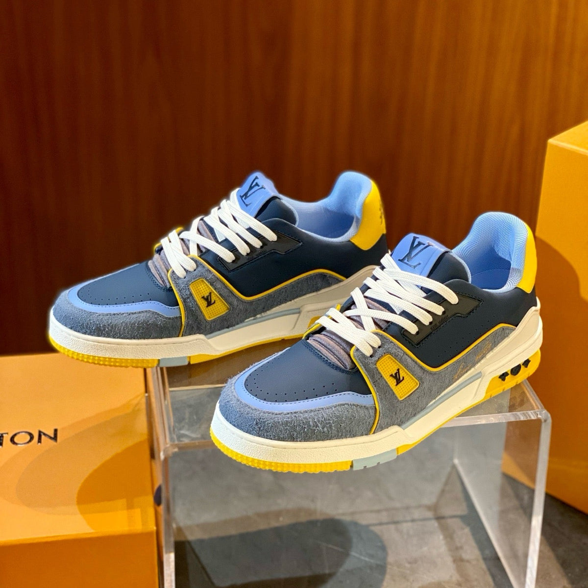 Louis Vuitton Shoes- Louis Vuitton Lou Trainers Luxury Lifestyle Designer Footwear