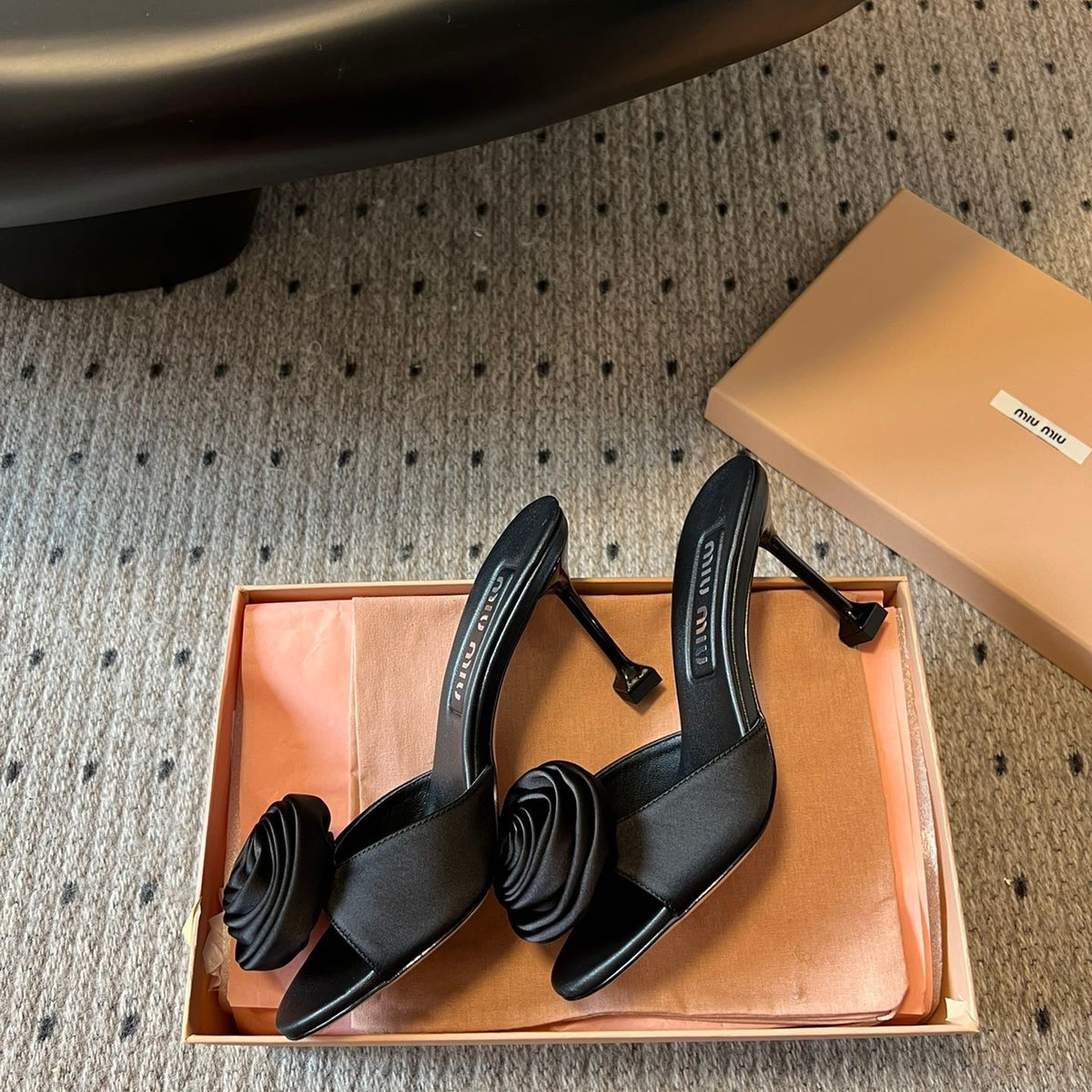 Shoes- Miu M Heels Premium Designer Casual Shoes