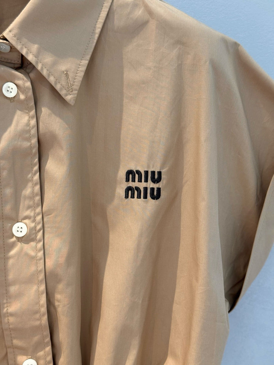 Tops- Miu M Top Elegant Everyday Designer Top