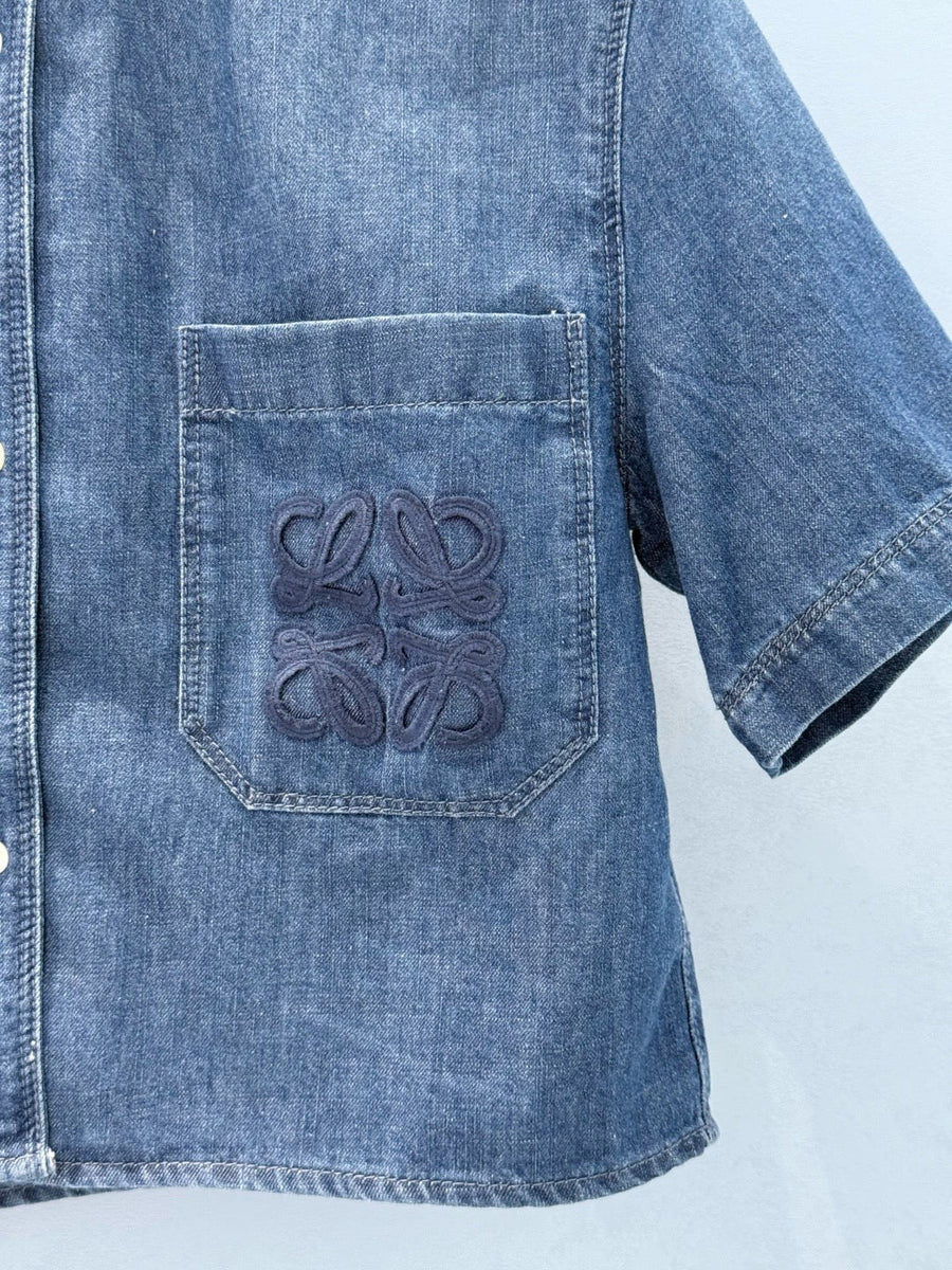 Tops- Loew Denim Shirt Premium Designer Casual Top