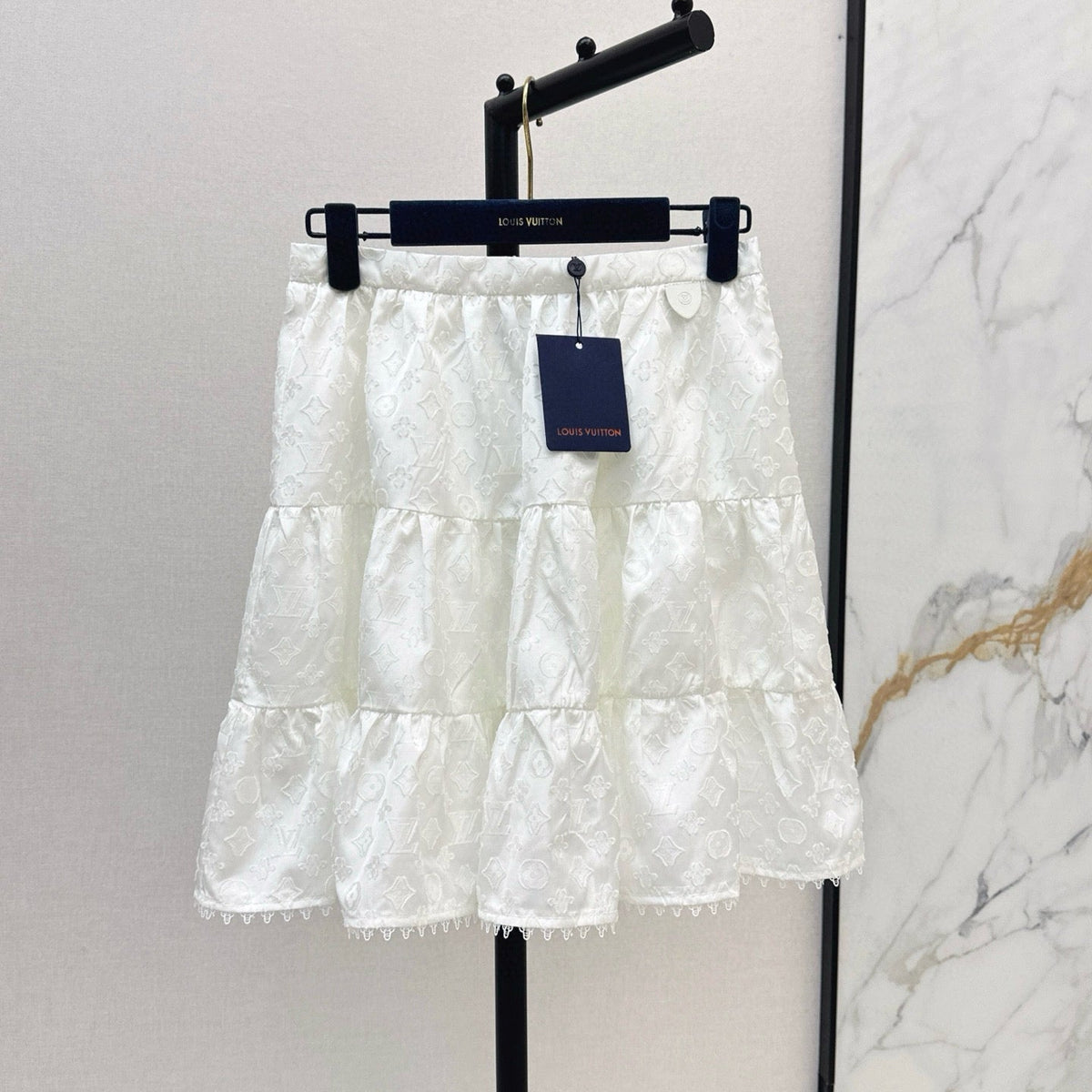 Louis Vuitton Skirts- Louis Vuitton Lou Skirt Elegant Designer Casual Skirt