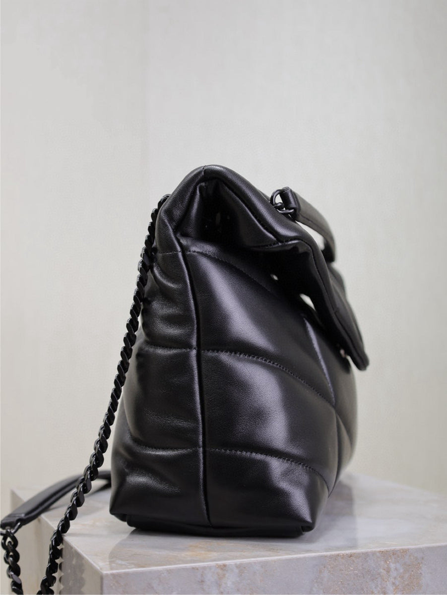 Saint Laurent Bags- Saint Laurent Loulou Medium Puffer Bag Elegant Everyday Designer Handbag