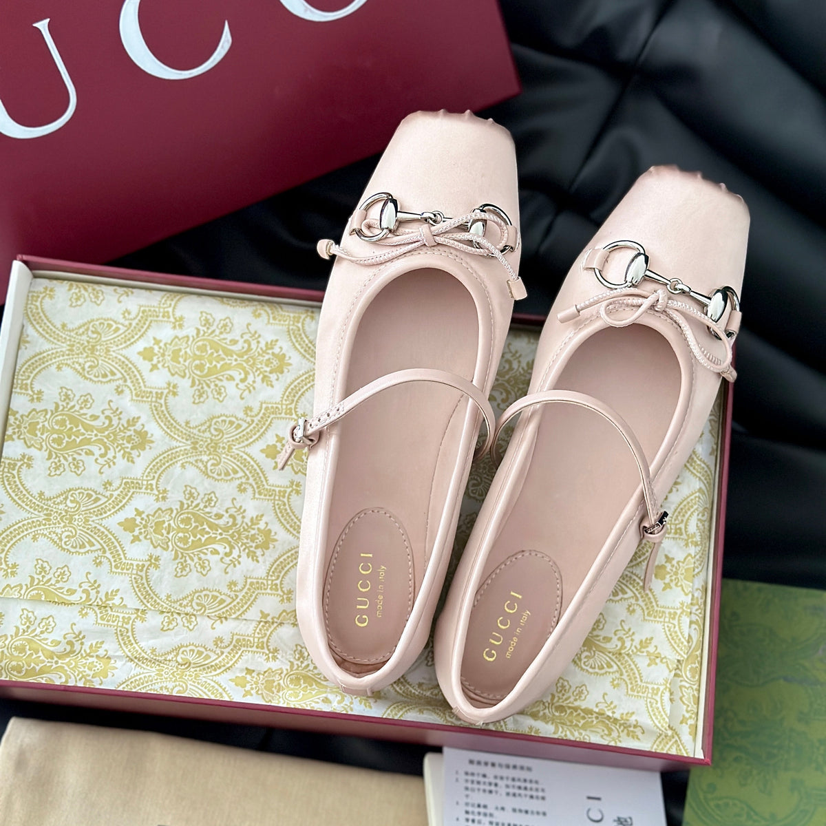 Gucci Shoes- Gucci Ballet Flats Luxury Lifestyle Designer Footwear