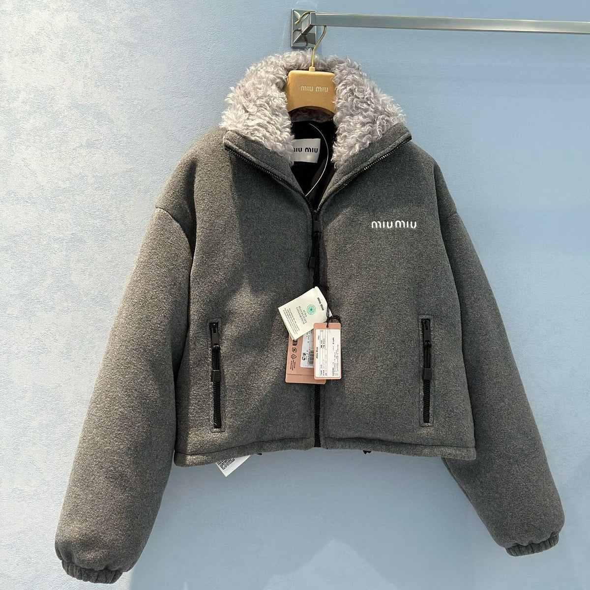 Jackets- Miu M Jacket Luxury Designer Outerwear Jacket