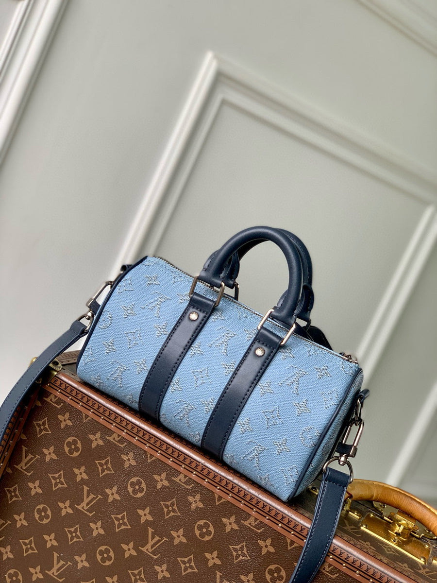 Louis Vuitton Bags- Louis Vuitton Lou Keepall 25 Bag Premium Designer Shoulder Bag