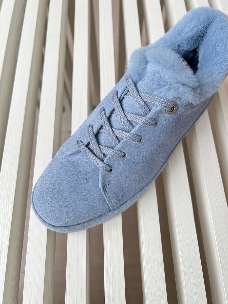 Shoes- Loro P Fur Nuages Sneakers Luxury Lifestyle Designer Footwear