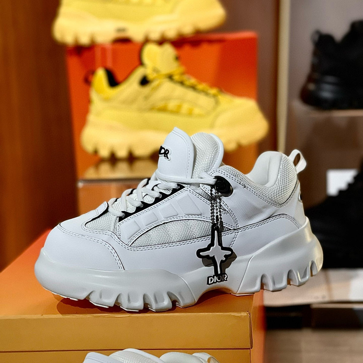 Dior Shoes- Dior x Lewis H Snow Sneakers Luxury Lifestyle Designer Footwear