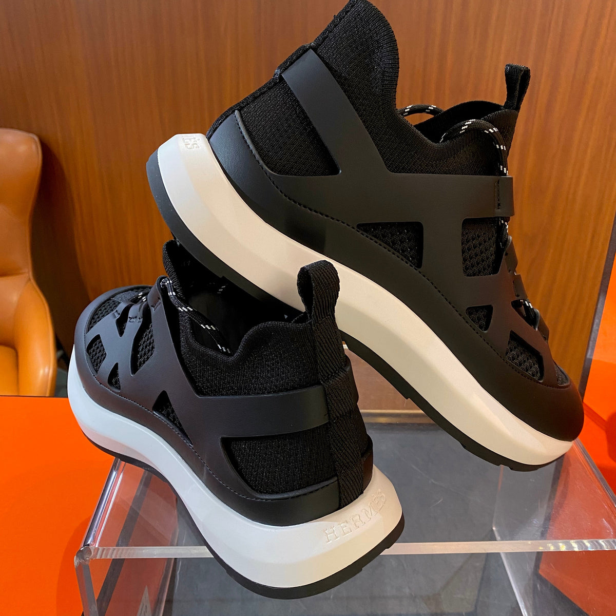 Shoes- Herm Katana Sneakers Premium Designer Casual Shoes