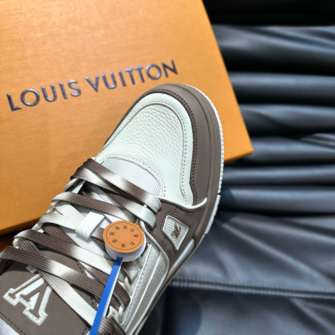 Louis Vuitton Shoes- Louis Vuitton Lou Trainers Premium Designer Casual Shoes