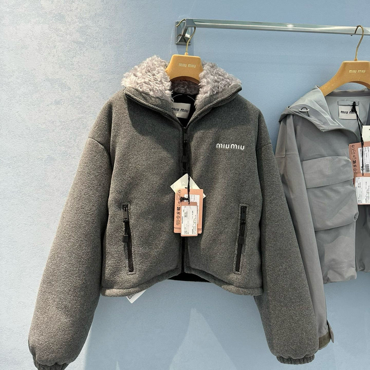 Jackets- Miu M Jacket Luxury Designer Outerwear Jacket