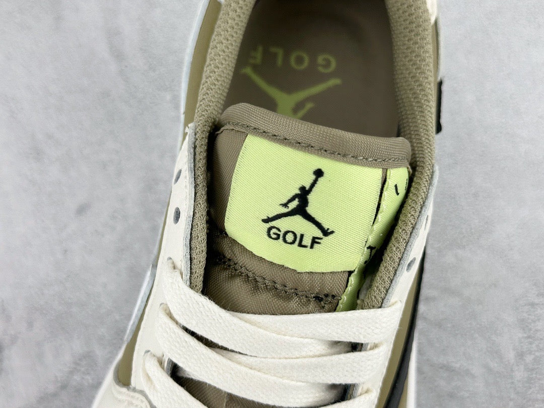 Jordan Shoes- Jordan Travis S x Jordan 1 Low Luxury Lifestyle Designer Footwear