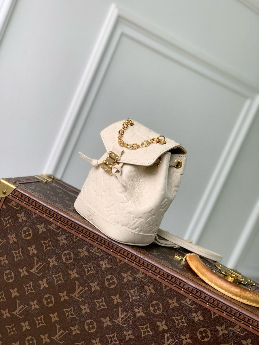 Velouxe Bags?  Velouxe Lou Nano Noe Backpack Luxury Designer Leather Handbag