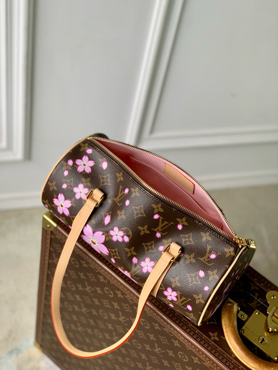 Louis Vuitton Bags- Louis Vuitton Lou x Murakami Papilon Bag Luxury Designer Leather Handbag