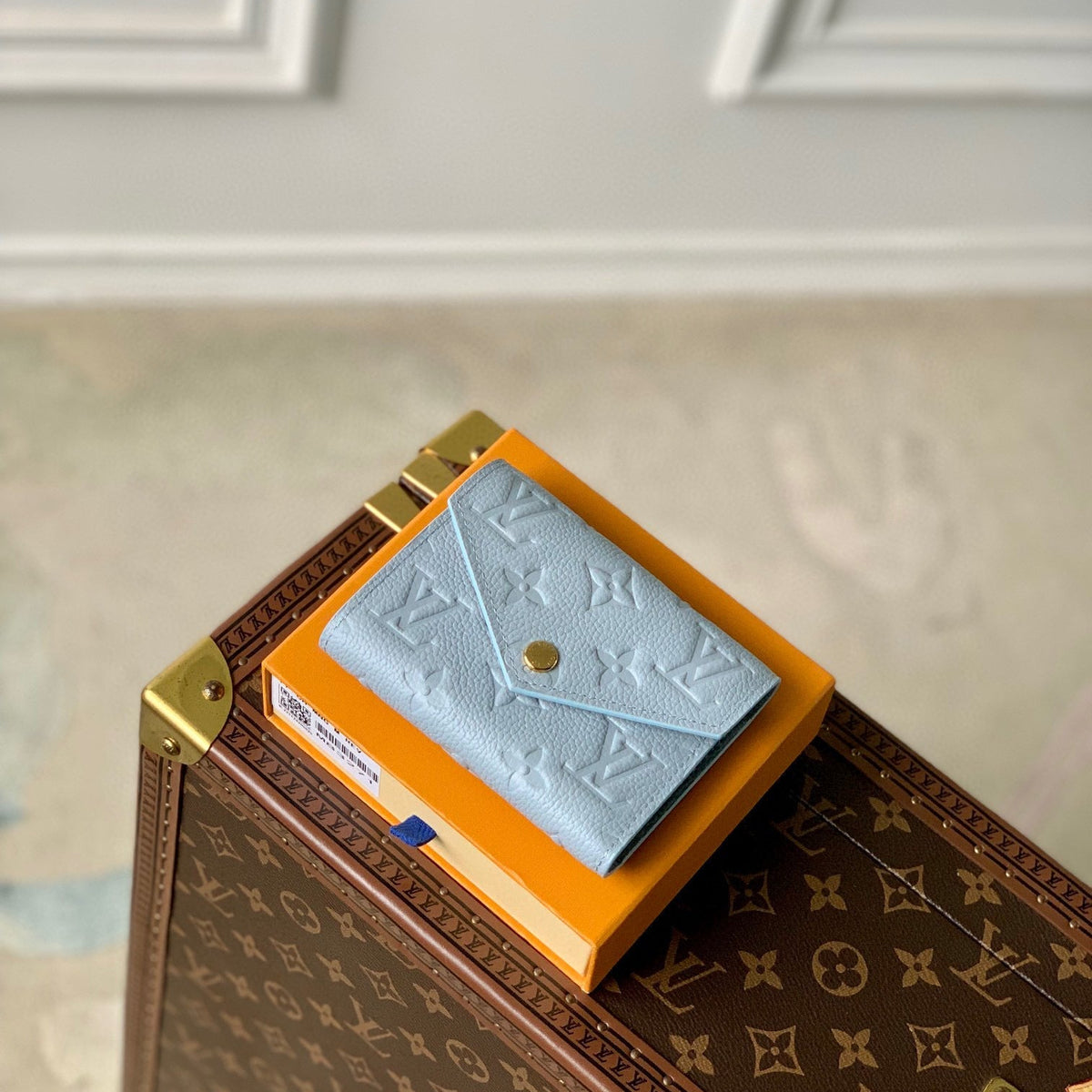 Louis Vuitton Wallets- Louis Vuitton Lou Victorine Wallet Compact Luxury Card Wallet