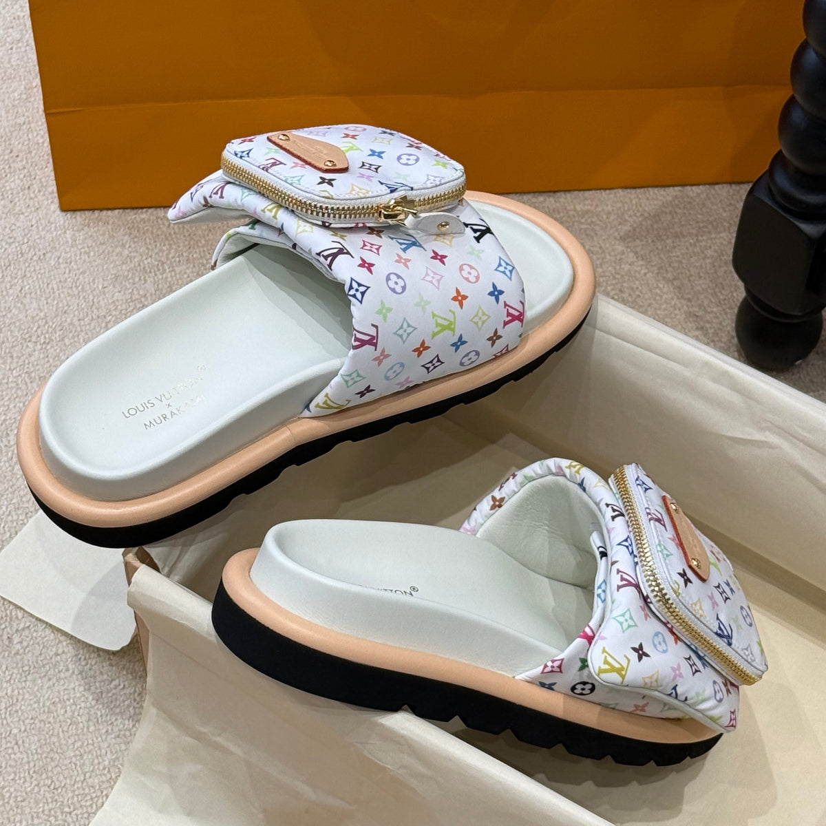Louis Vuitton Accessories- Louis Vuitton Lou Pillow Mules Premium Everyday Designer Accessory