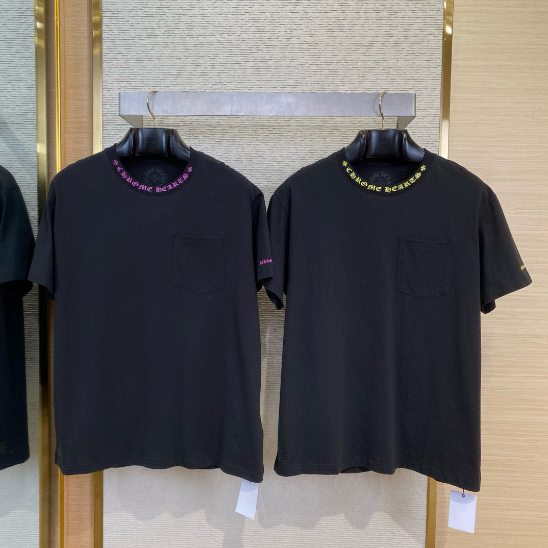 T-Shirts- Chrome T-shirt Casual Everyday Designer Tee