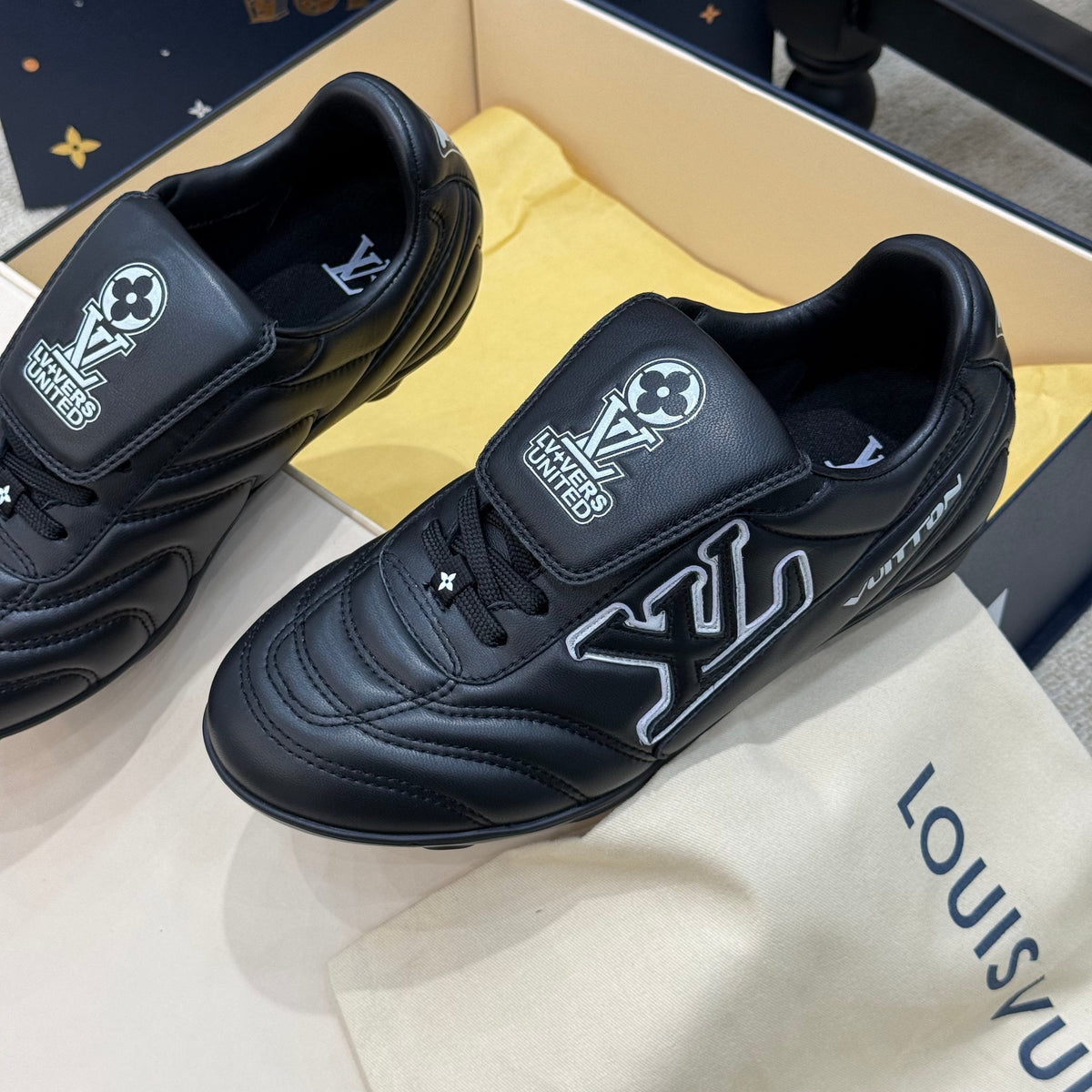 Louis Vuitton Shoes- Louis Vuitton Lou Footprint Sneaker Luxury Lifestyle Designer Footwear