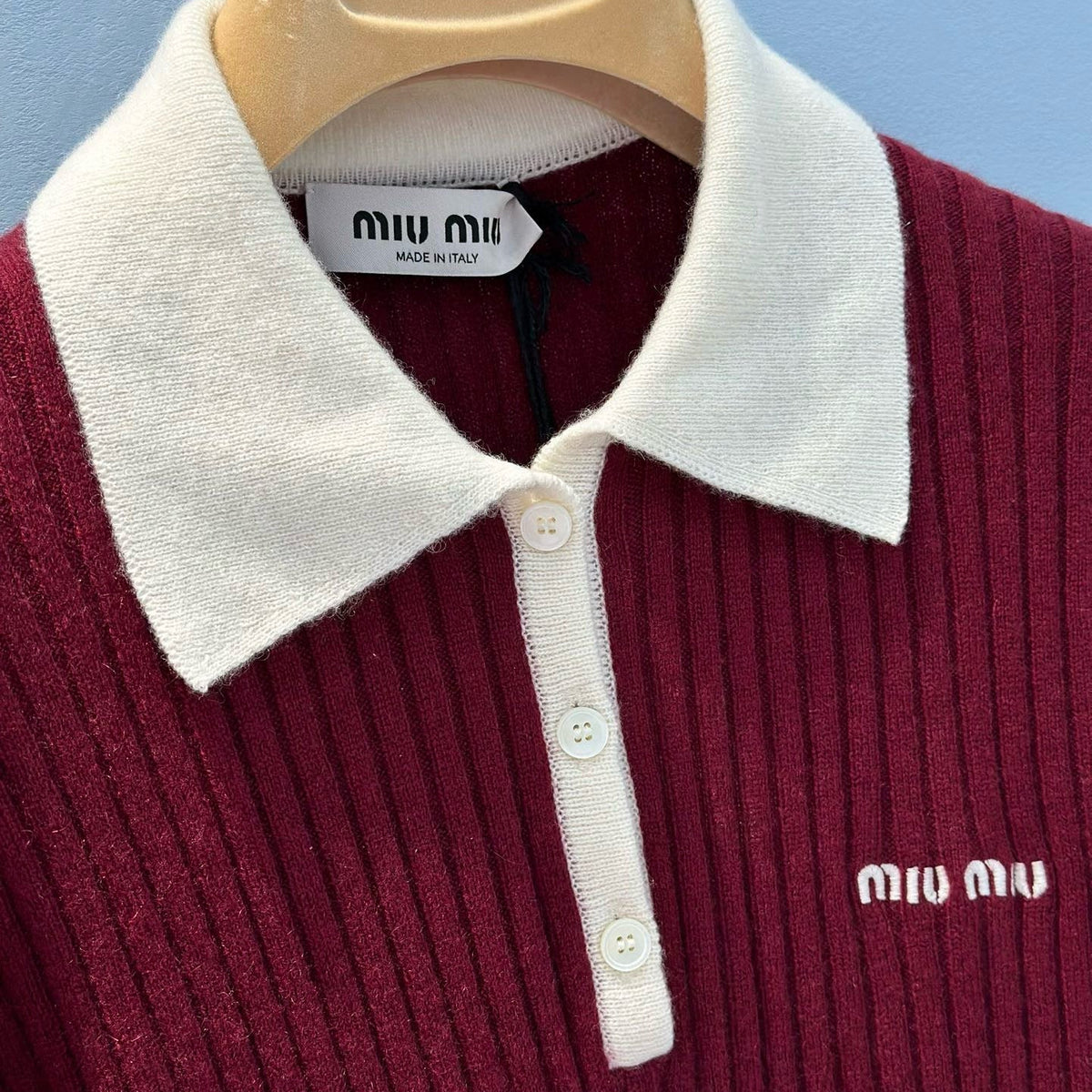 Polo Shirts- Miu M Polo Shirt Premium Everyday Polo Shirt