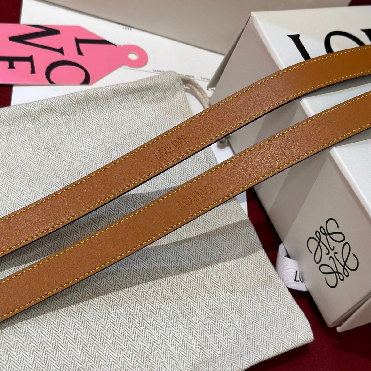 Belts- Loew Belt 20mm Premium Leather Designer Belt