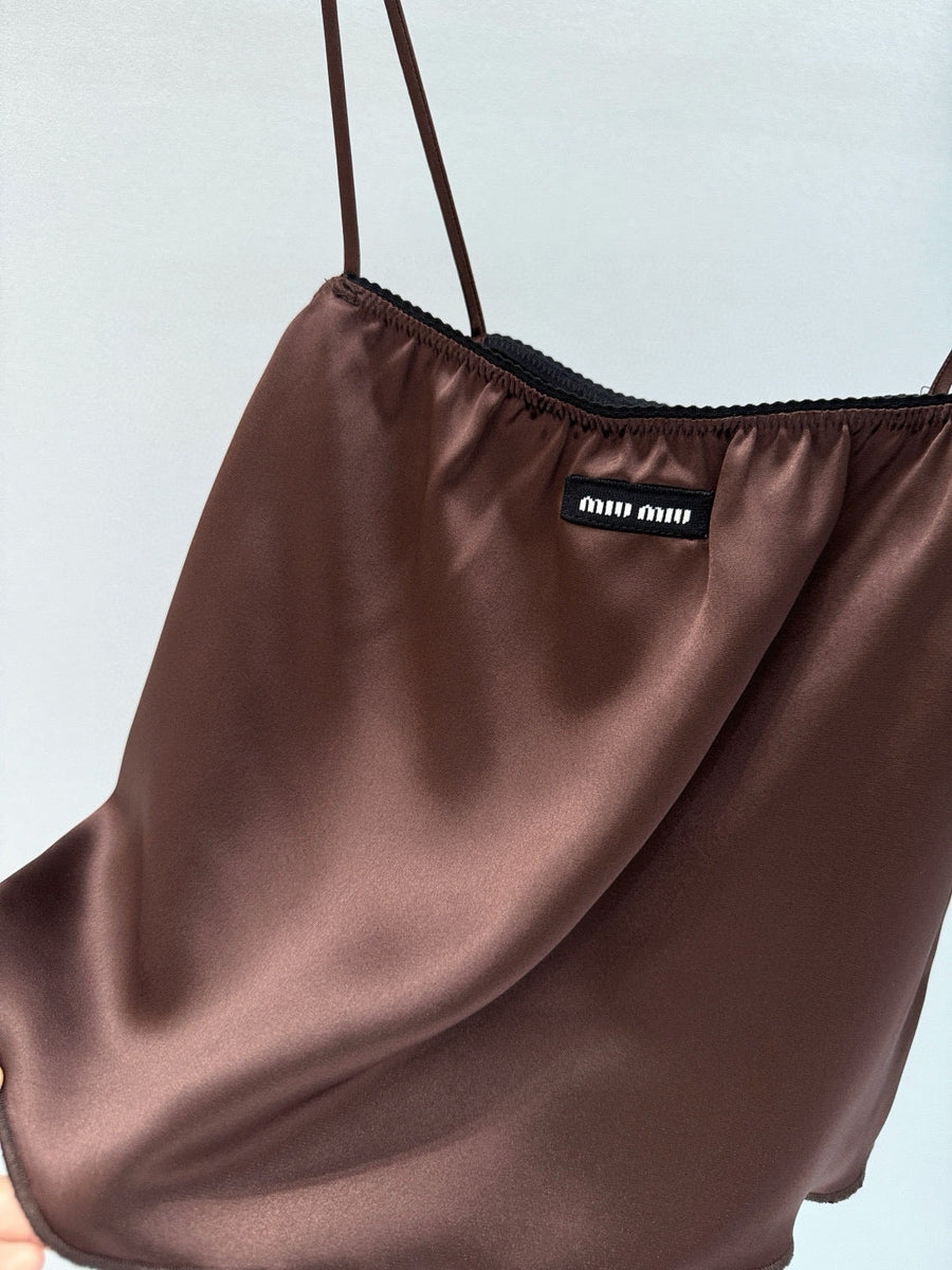 Tops- Miu M Top Elegant Everyday Designer Top