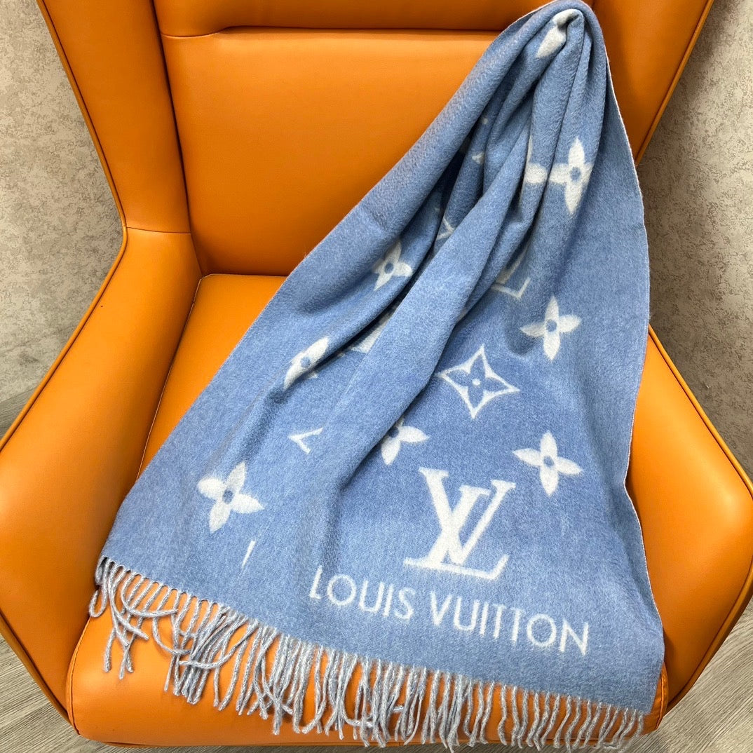 Louis Vuitton Scarves- Louis Vuitton Lou Scarf Luxury Designer Silk Scarf