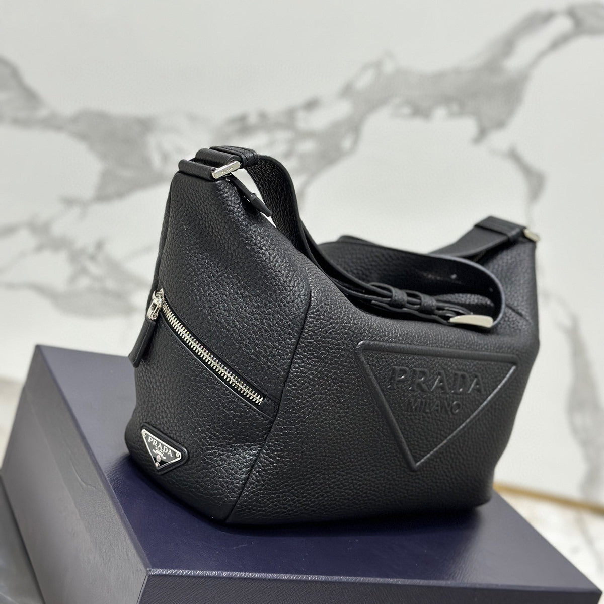 Bags- Pd Leather Bag With Shoulder Strap Premium Designer Shoulder Bag