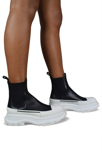 Alexander McQueen premium boots & booties detail and craftsmanship close-up