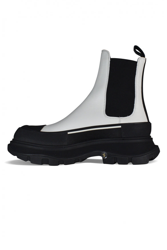 Alexander McQueen Shoes- Alexander Mcqueen Women Tread Slick Boots Comfortable Everyday Designer Shoes