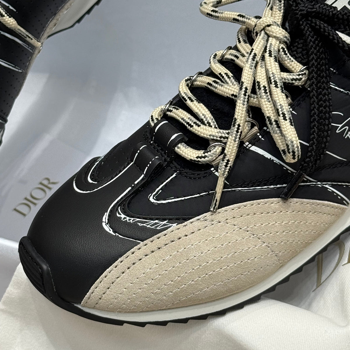 Dior Shoes- Dior D-sketch Sneaker Premium Designer Casual Shoes