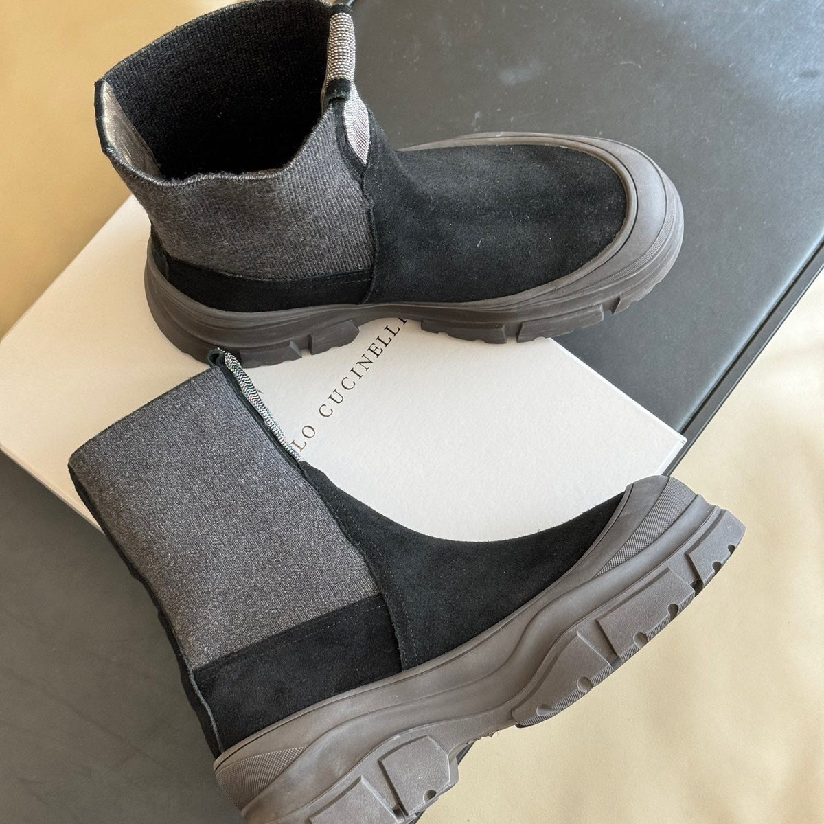 Shoes- Brunello C Boots Premium Designer Casual Shoes
