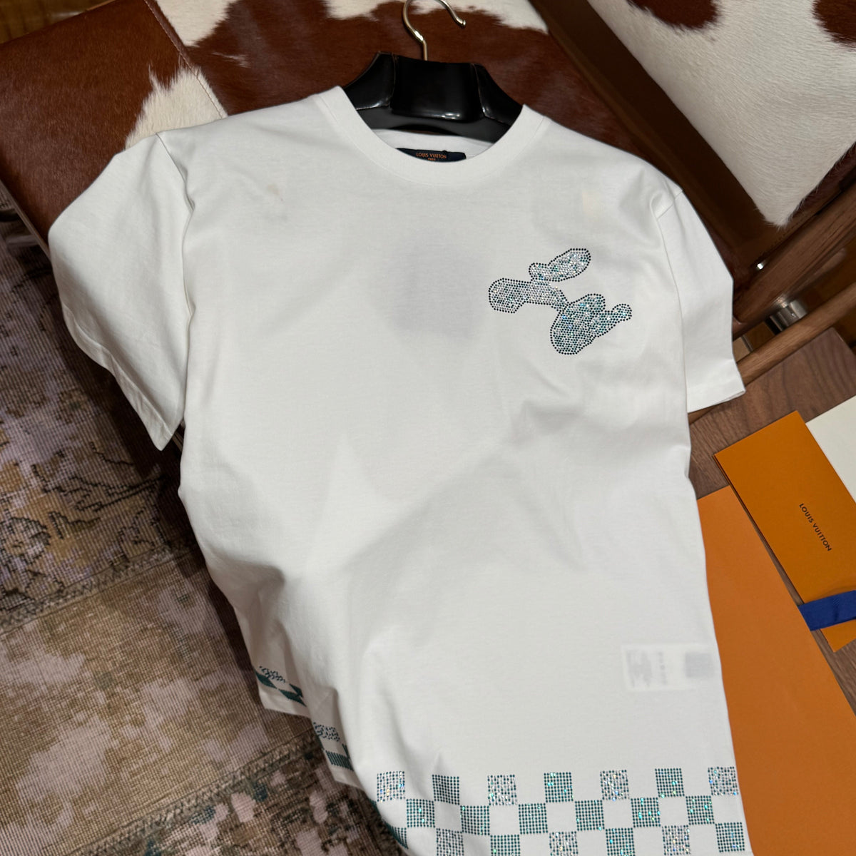 Louis Vuitton T-Shirts- Louis Vuitton Lou T-shirt Premium Designer Cotton T-Shirt