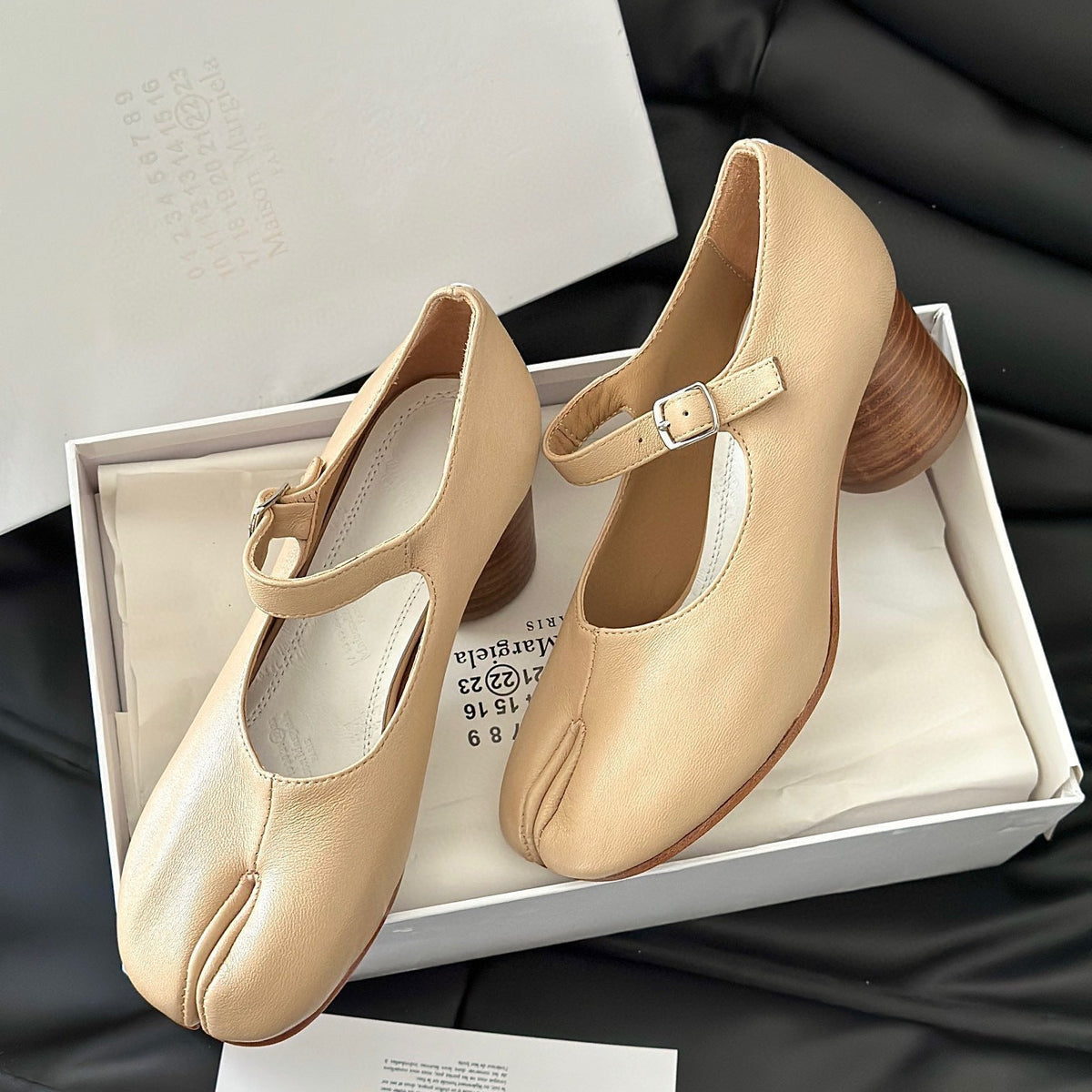 Shoes- Maison M Tabi Heels Premium Designer Casual Shoes