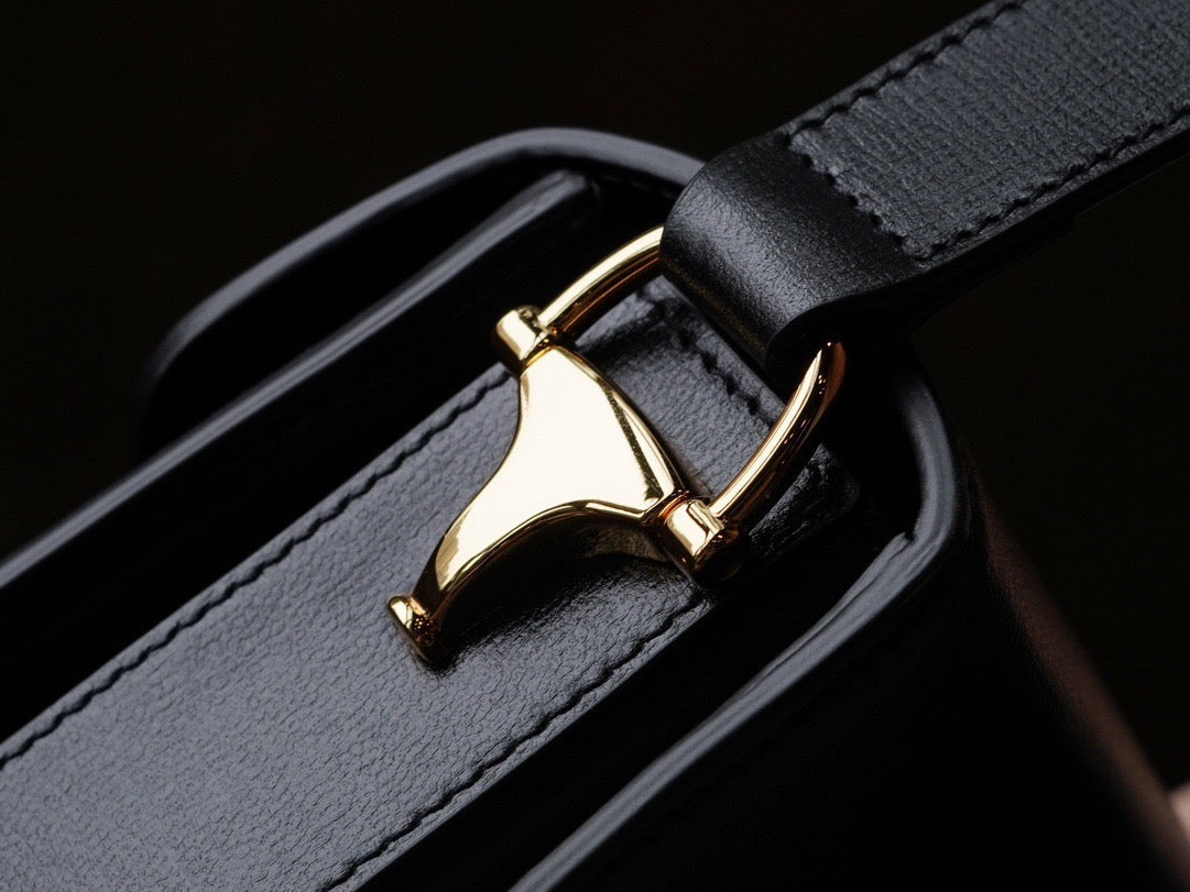 Gucci Bags- Gucci Horsebit 1955 Mini Bag Luxury Designer Leather Handbag