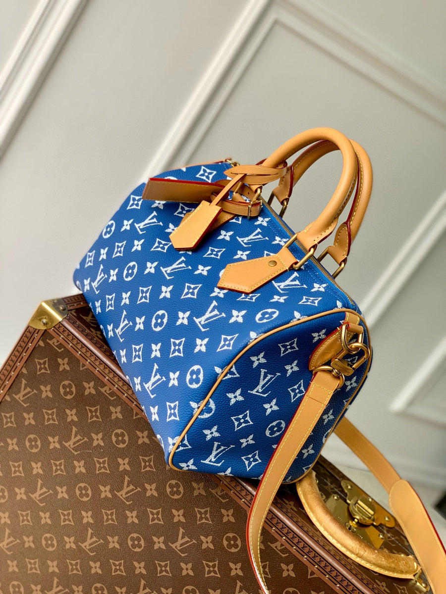 Louis Vuitton Bags- Louis Vuitton Lou Speedy P9 25 Bag Elegant Everyday Designer Handbag