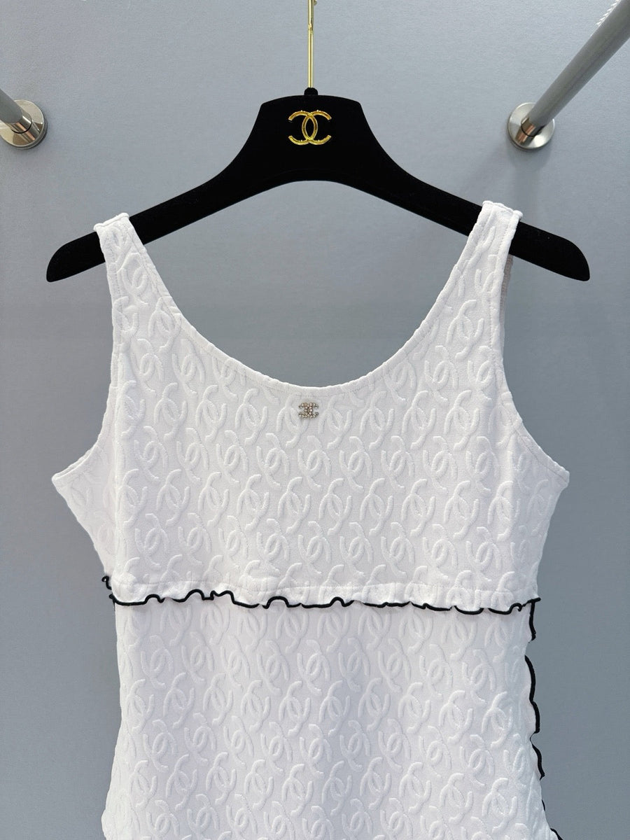 Front view of Chanel Bodysuit premium piece