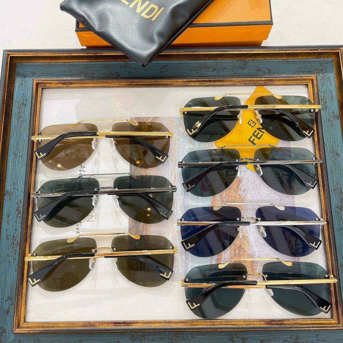 Sunglasses- Fen Sunglasses Premium Fashion Designer Sunglasses