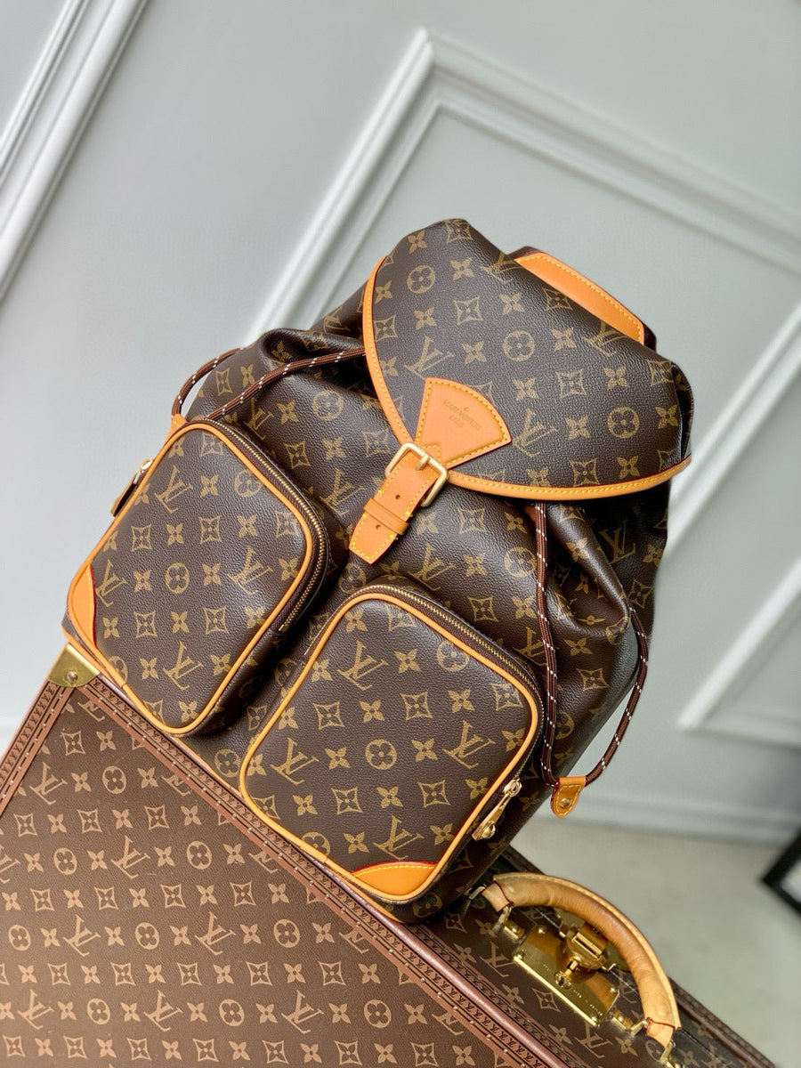 Louis Vuitton Bags- Louis Vuitton Lou Montsouris Cargo Backpack Premium Designer Shoulder Bag