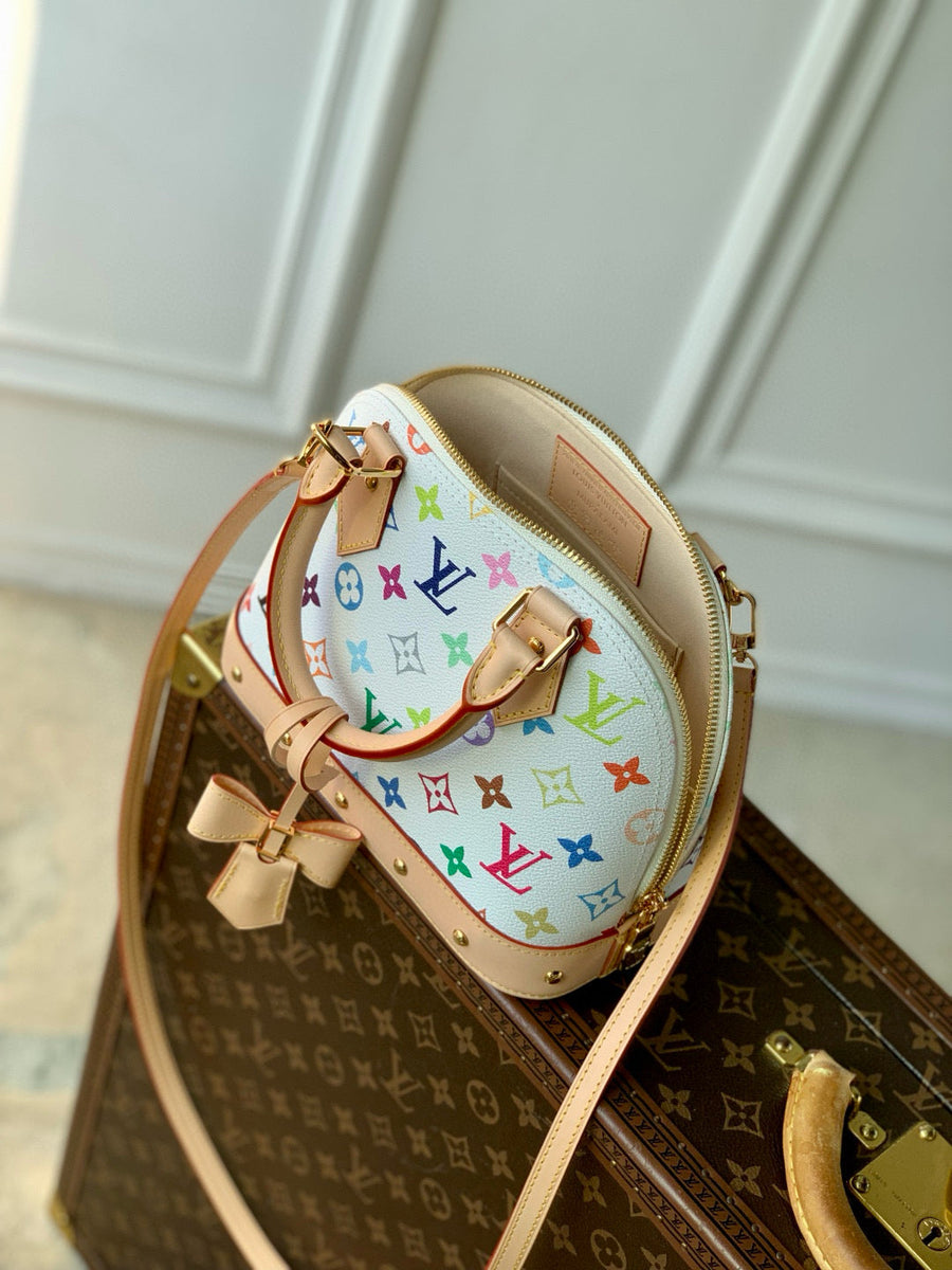 Louis Vuitton Bags- Louis Vuitton Lou x Murakami Alma Bag Elegant Everyday Designer Handbag