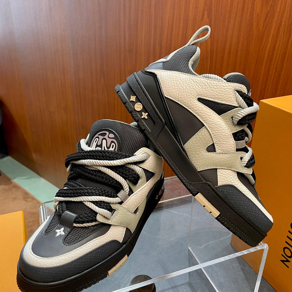 Louis Vuitton Shoes- Louis Vuitton Lou Trainers Luxury Lifestyle Designer Footwear