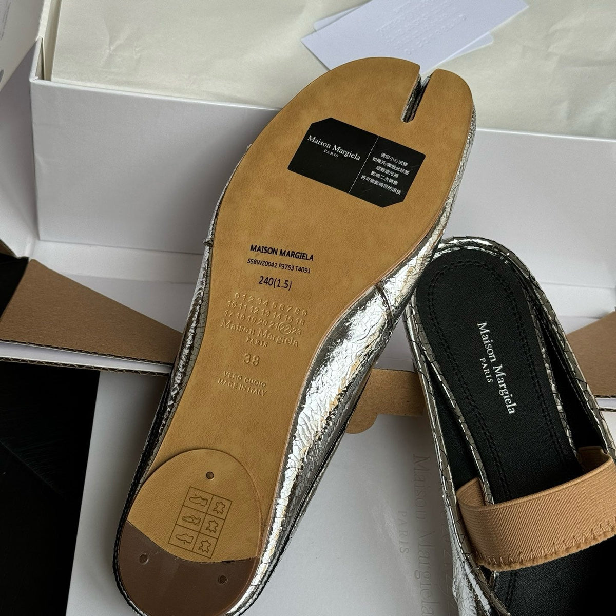 Shoes- Maison M Tabi Ballet Flats Luxury Lifestyle Designer Footwear