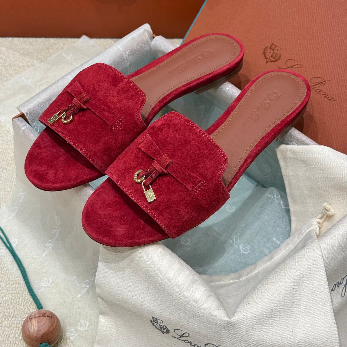 Jewellery- Loro P Summer Charm Slipper Luxury Designer Statement Jewellery