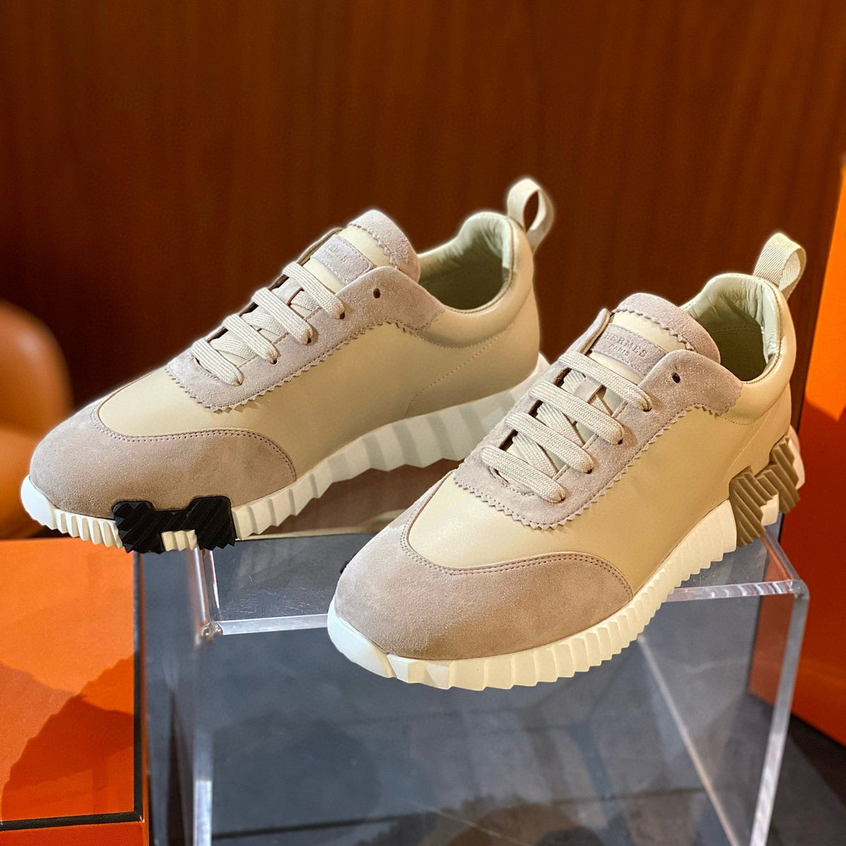 Shoes- Herm Bouncing Sneakers Comfortable Everyday Designer Shoes