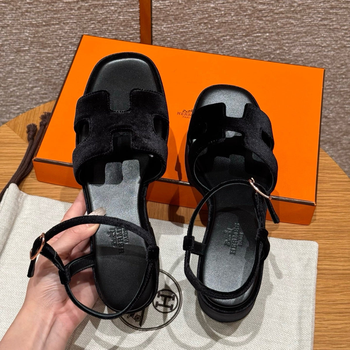 Shoes- Herm Jam 30 Sandals Premium Designer Casual Shoes
